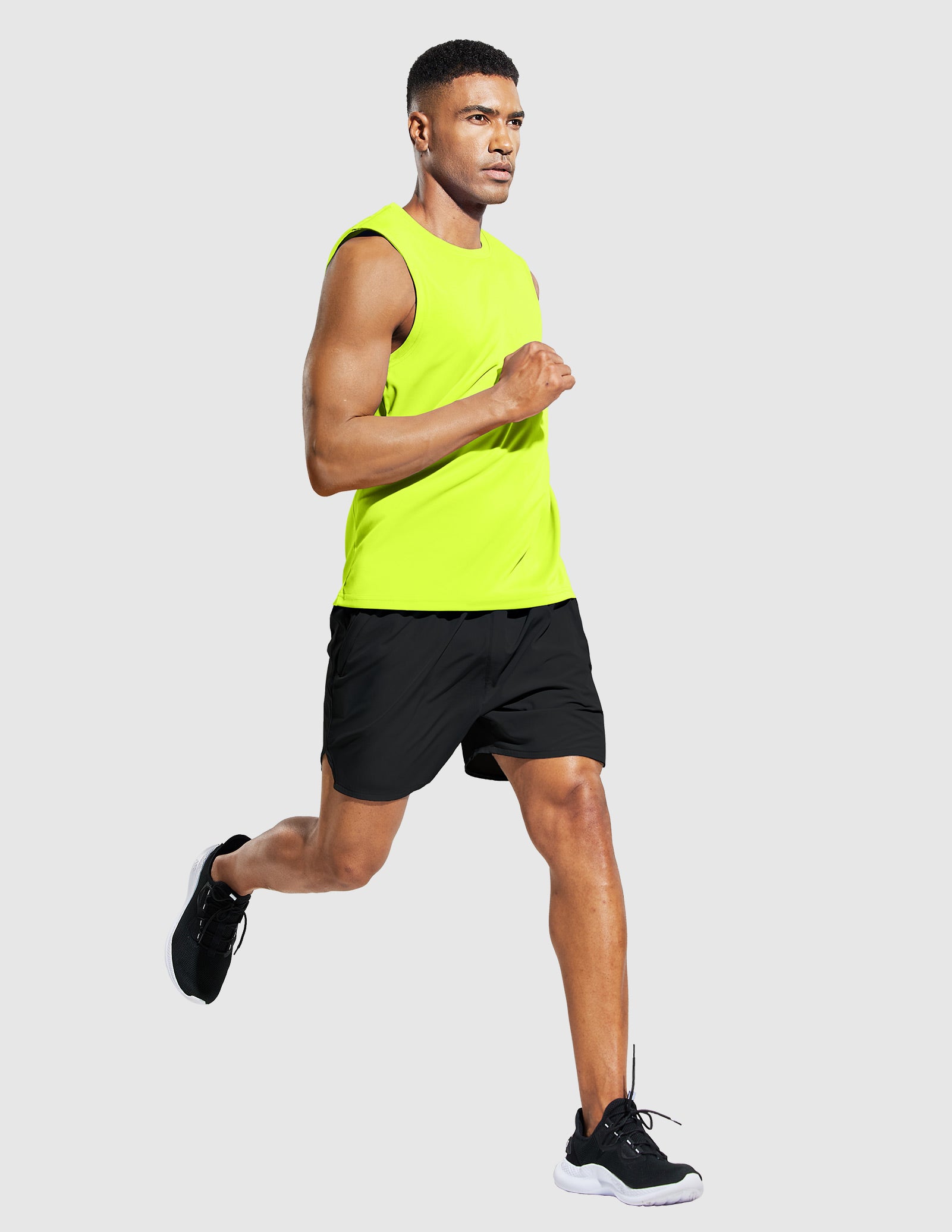 MIER Men’s Cool Running Tank Top Sleeveless Shirt Men's Tank Top