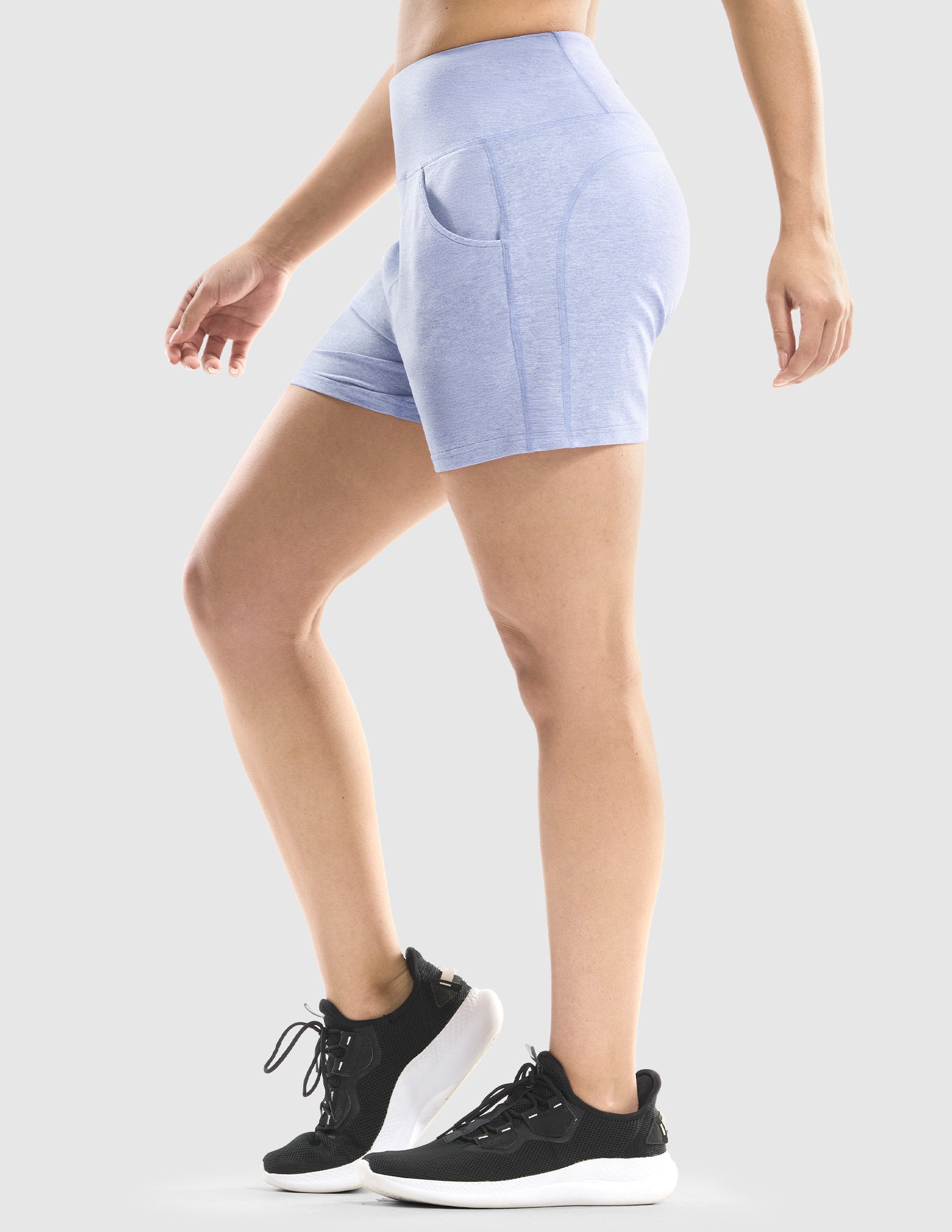 MIER Women’s Ultra-Soft Running Shorts with No-Bounce Phone Pocket Women Shorts