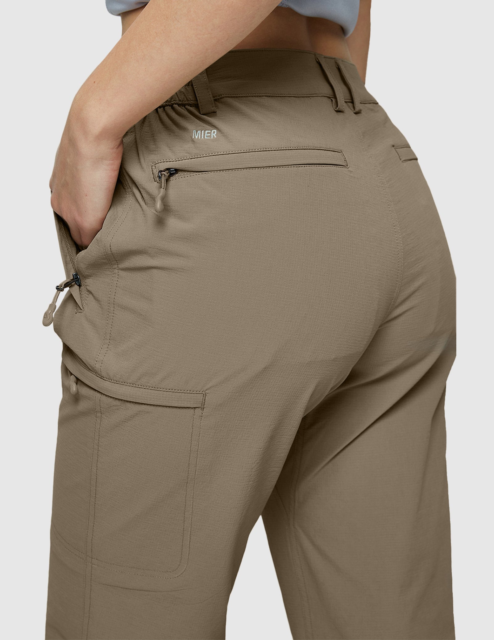 MIER Women Quick Dry Cargo Pants Tactical Hiking Pants Women Hiking Pants