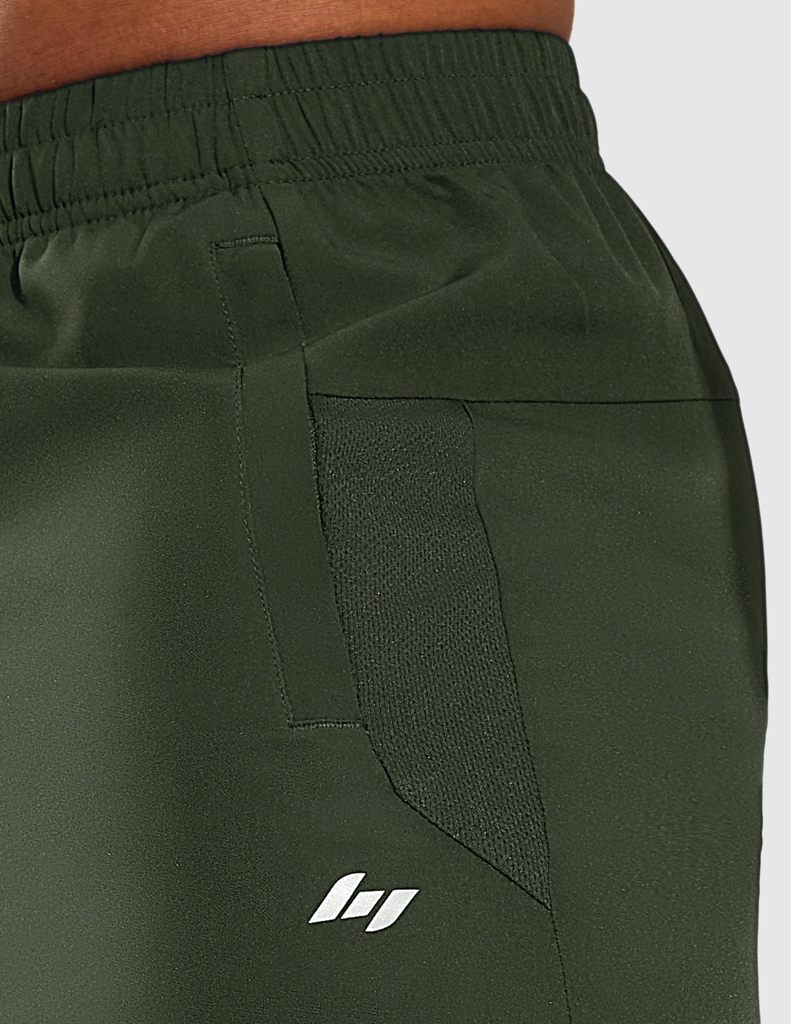 MIER Men’s 7” Athletic Shorts Quick Dry with 3 Zipper Pockets, No Liner Men's Shorts