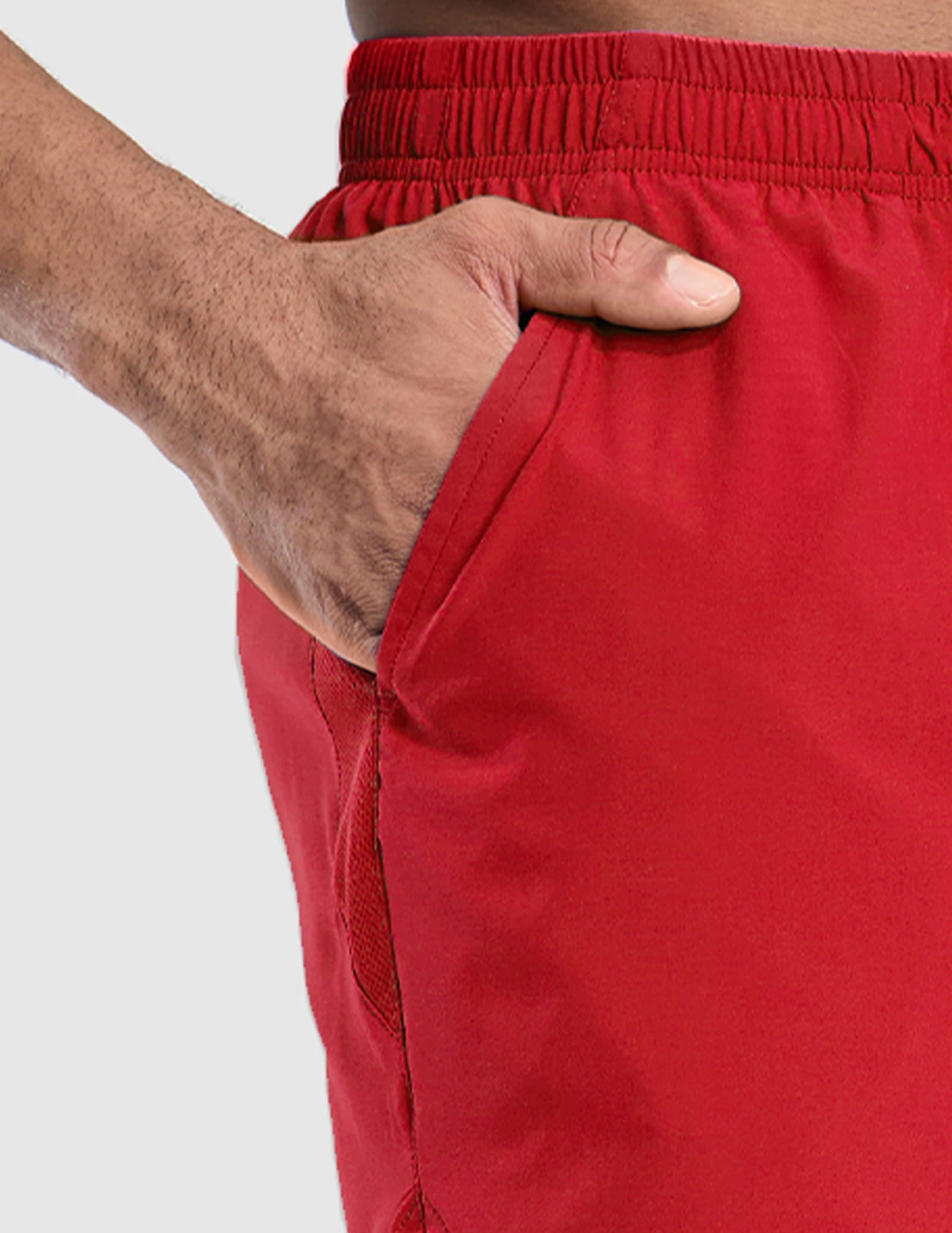 MIER Men's 3 Inch Running Shorts with Liner and Pockets Men's Shorts