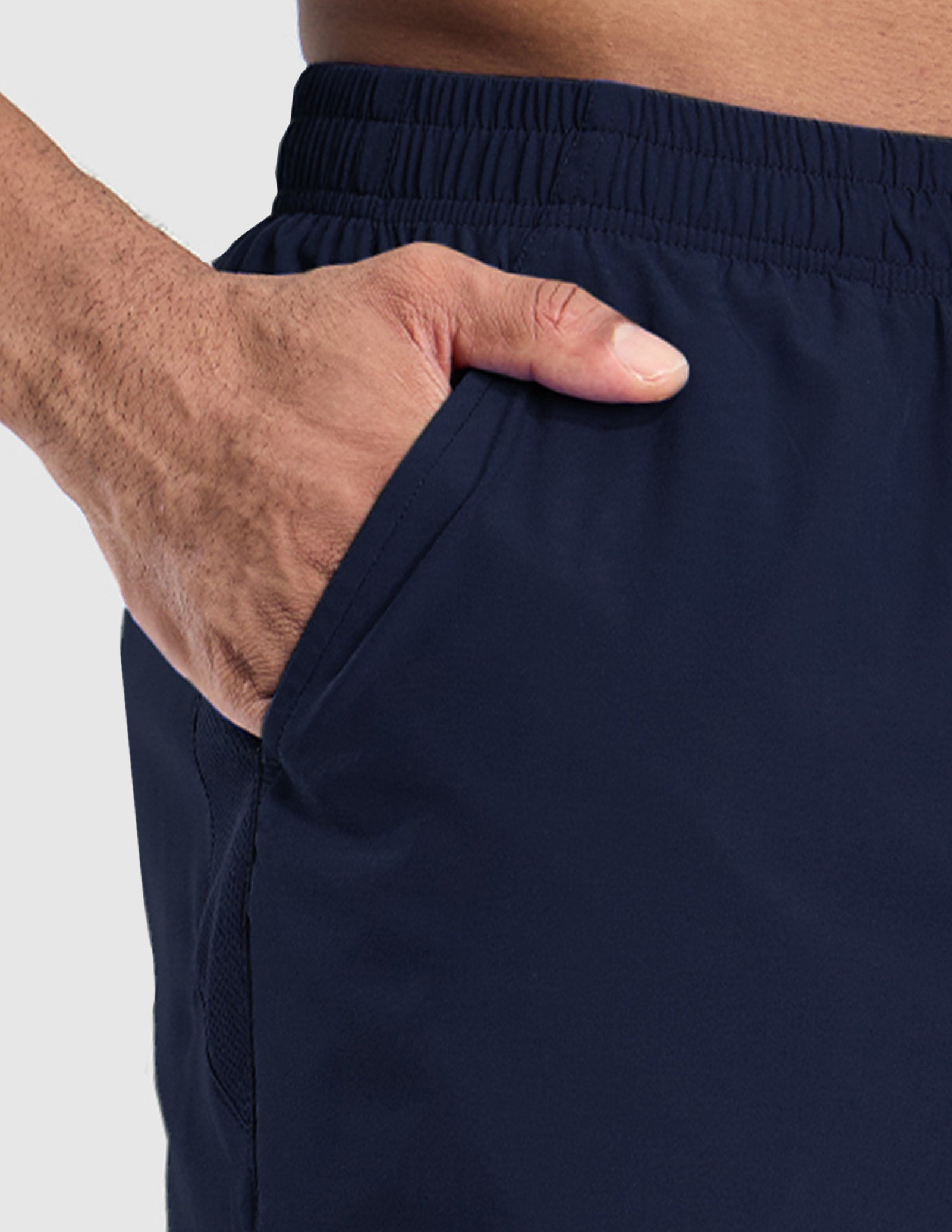 MIER Men's 3 Inch Running Shorts with Liner and Pockets Men's Shorts