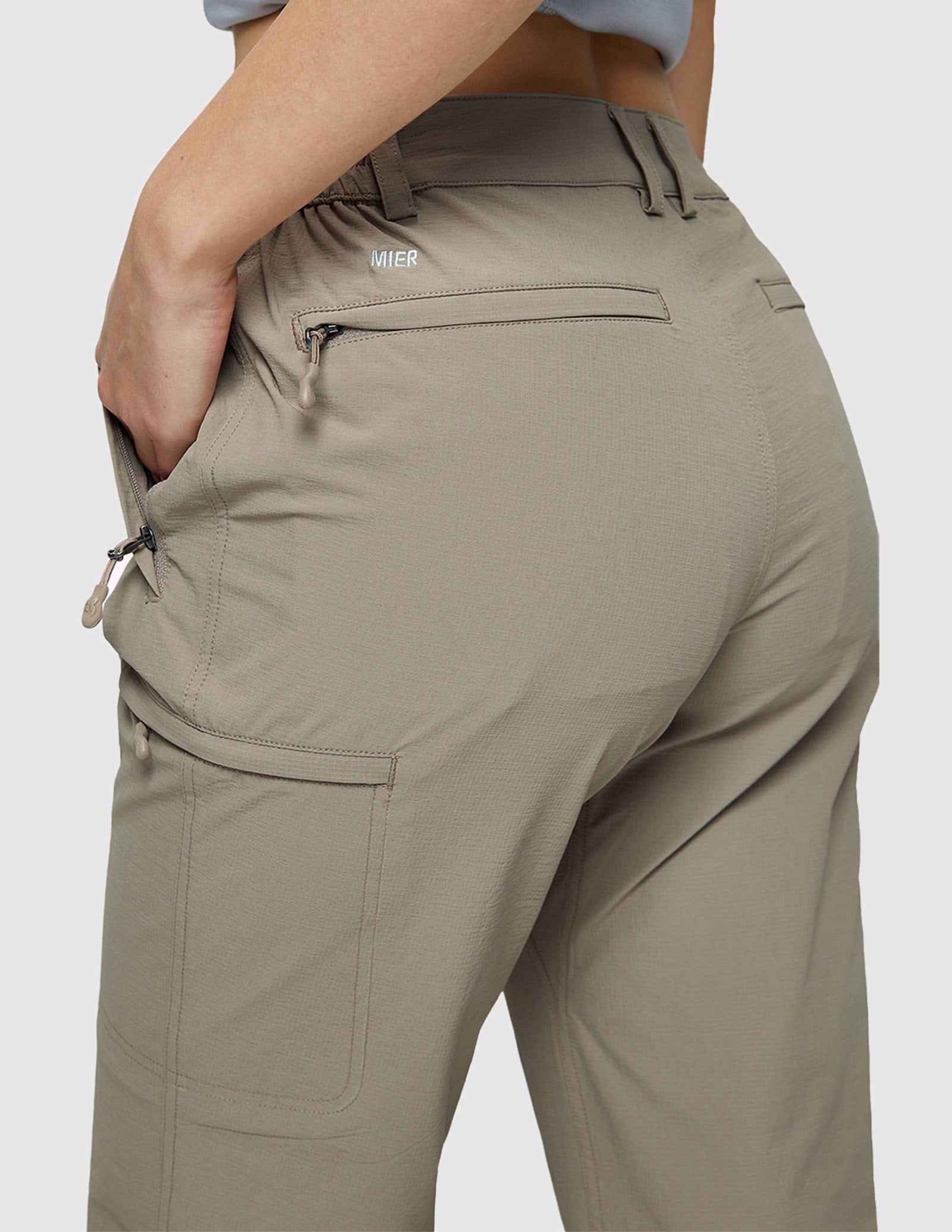 MIER Women Quick Dry Cargo Pants Tactical Hiking Pants Women Hiking Pants