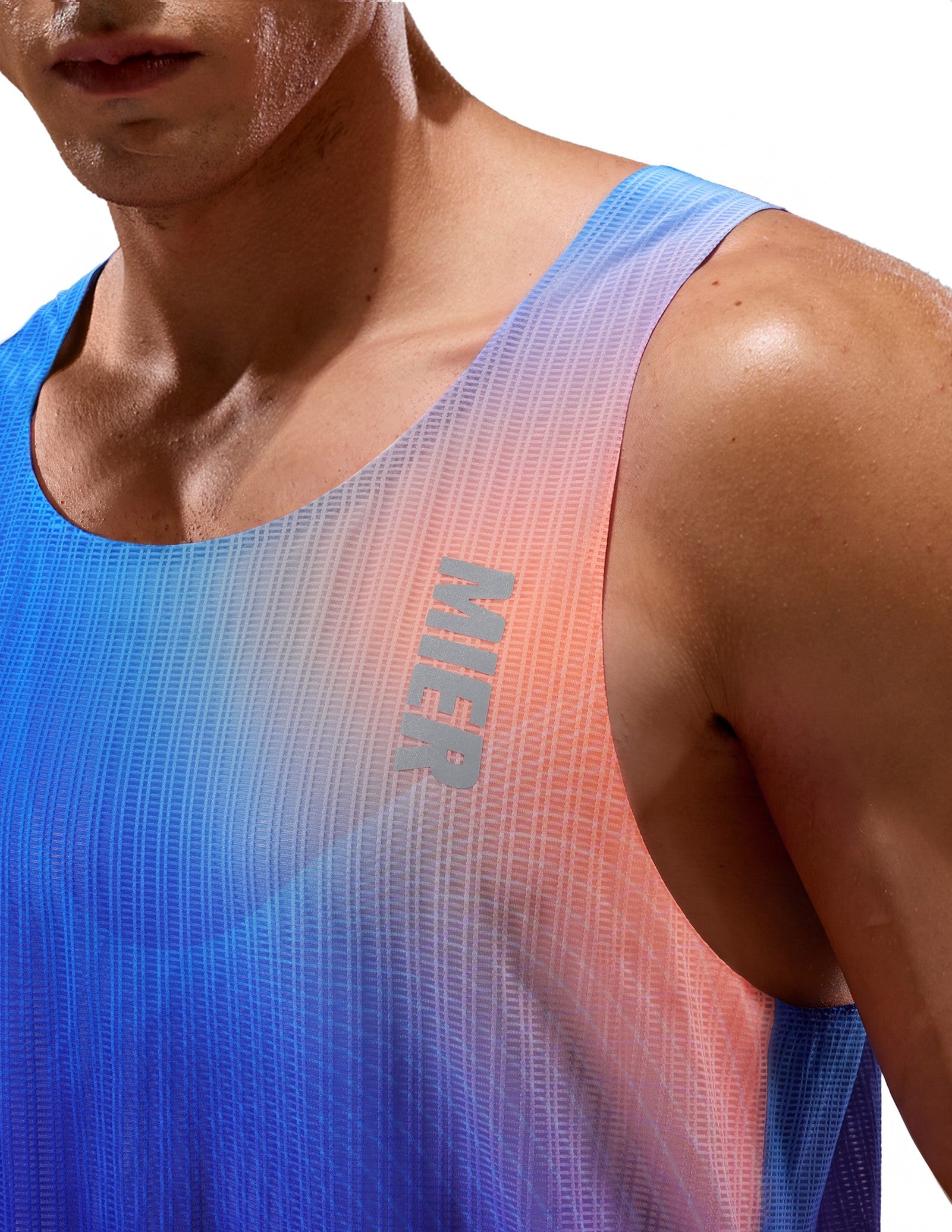 MIER Men’s Running Race Singlet – Ultralight Running Tank Top Men's Tank Top