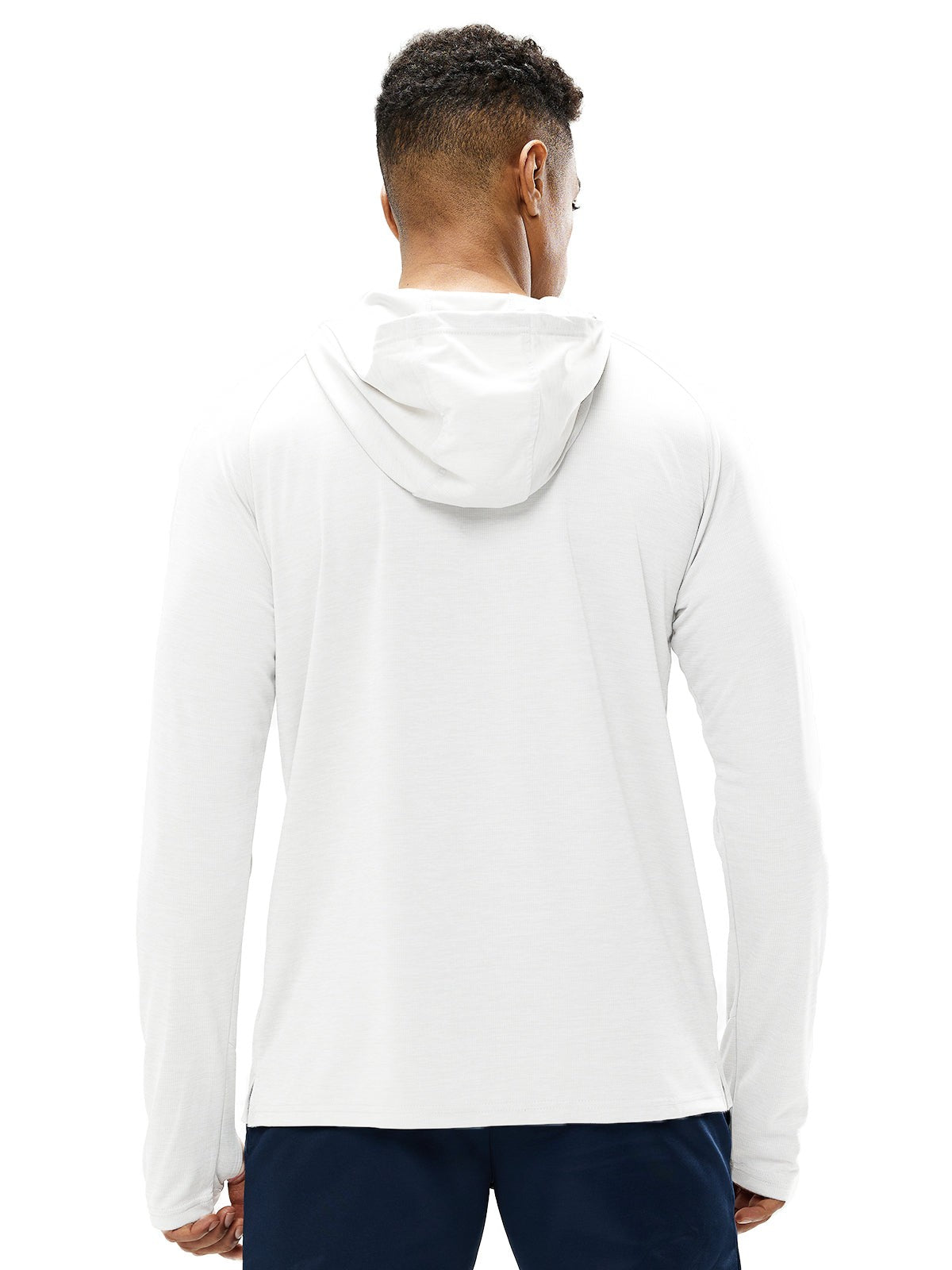 MIER Men's Hooded Shirt Lightweight Hoodie for Running, Fishing & Outdoor Protection Men's T-Shirts