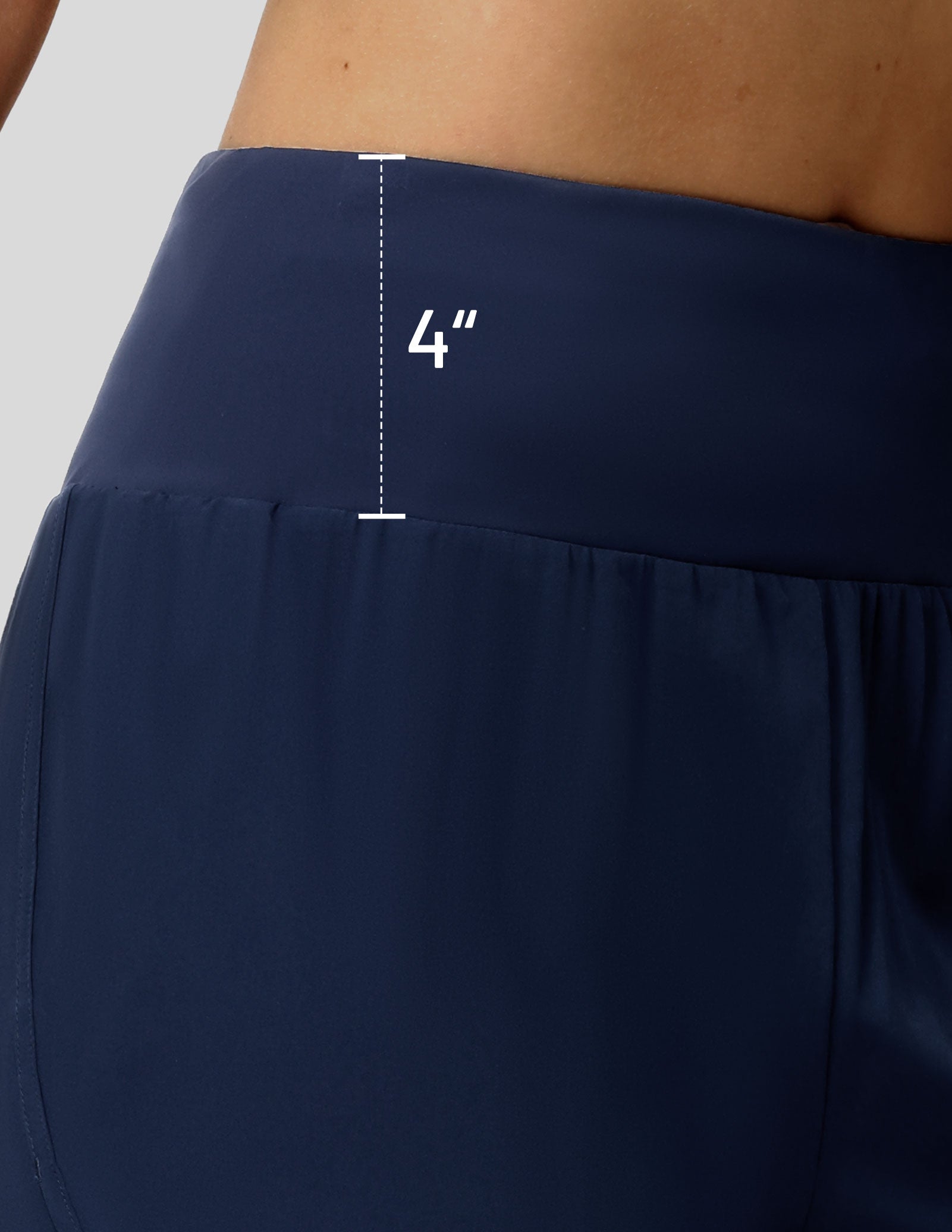 MIER Women’s 2-in-1 Running Shorts with Pockets Mid-Waist Quick Dry Athletic Shorts Women Shorts