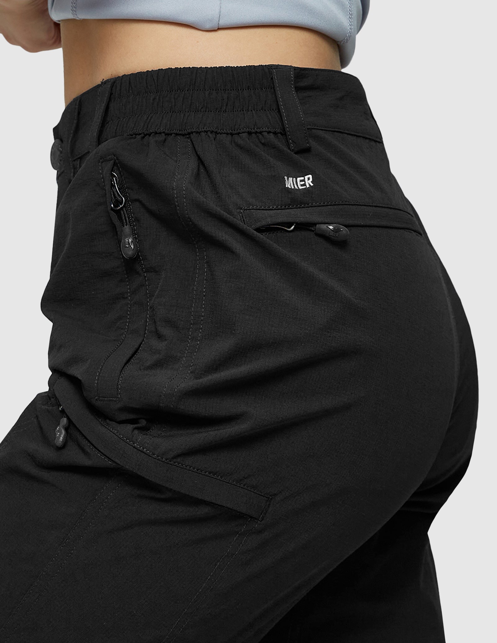 MIER Women Quick Dry Cargo Pants Tactical Hiking Pants Women Hiking Pants