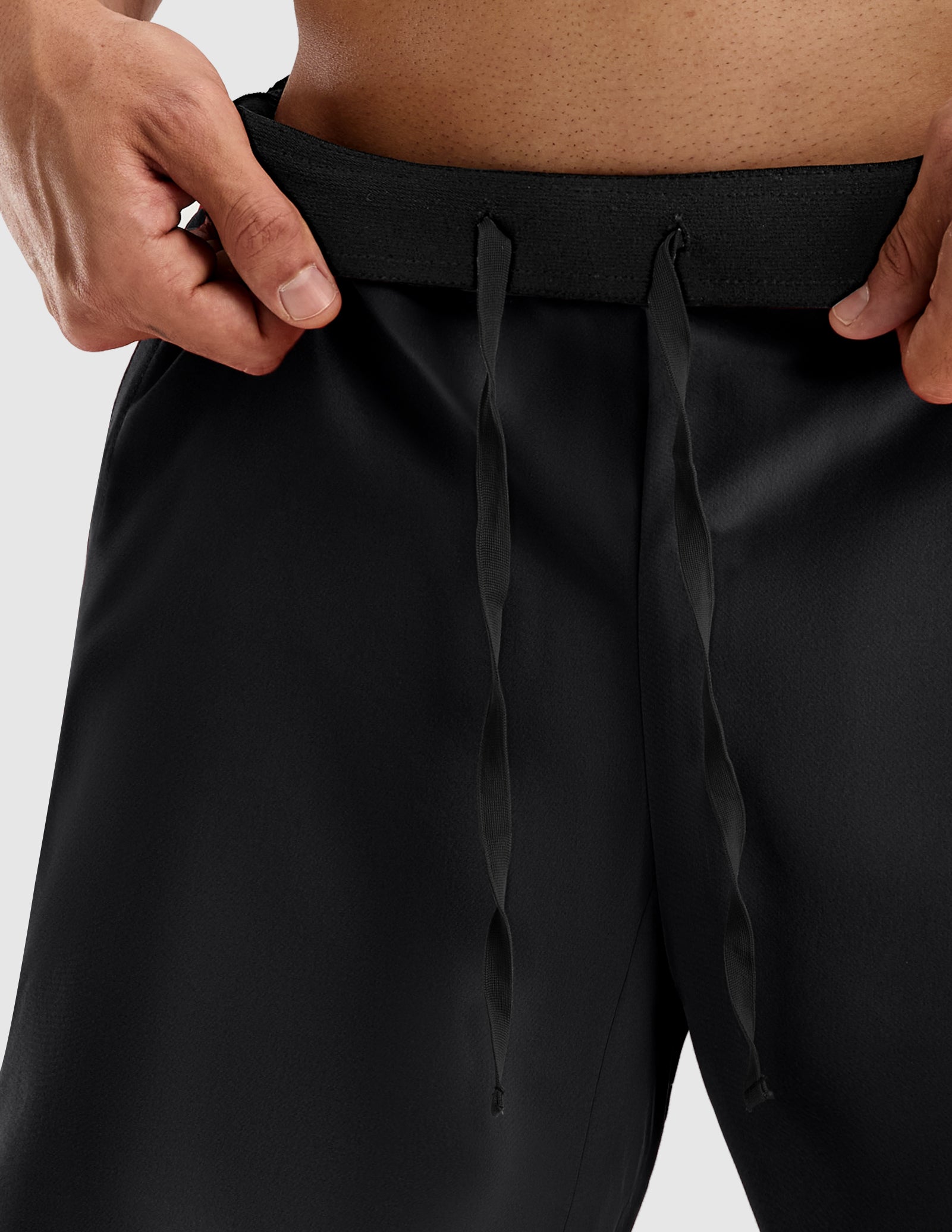 MIER Men's 7" 2-in-1 Running Shorts with Secure Zipper Pockets Men's Shorts