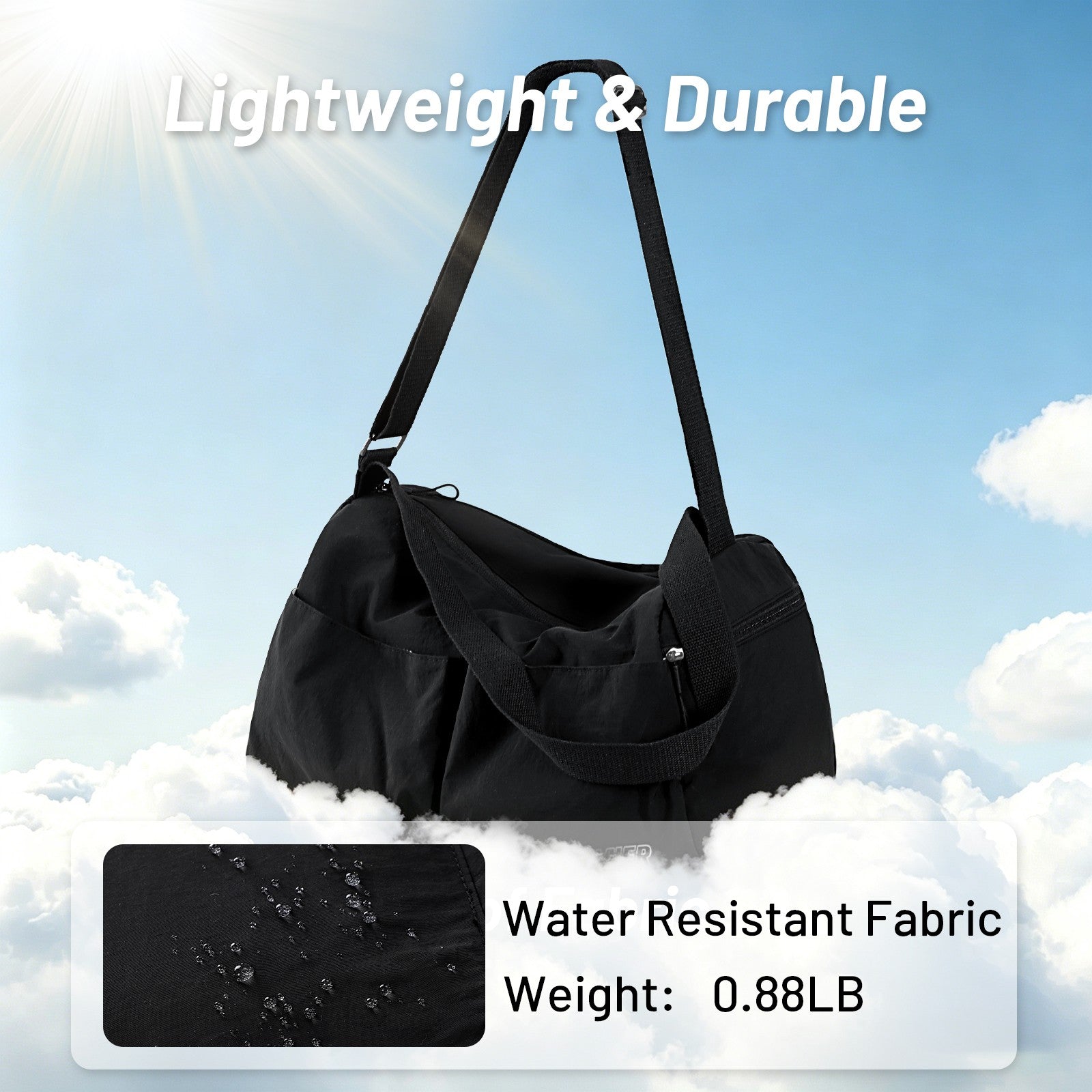 MIER Women's Gym Bag & Sports Duffel with Wet Pocket Gym Duffel Bag