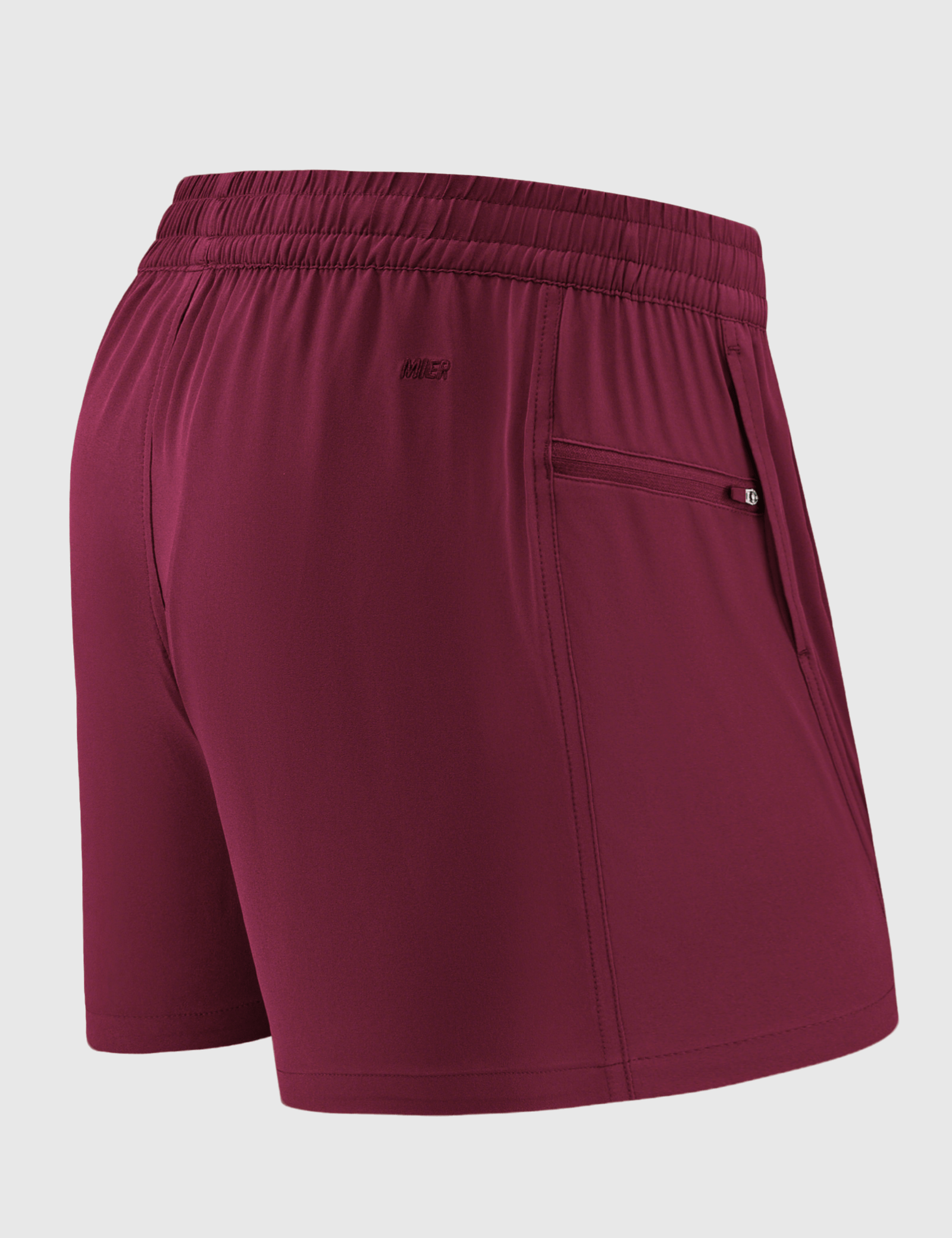 MIER Men's 3 Inch Athletic Running Shorts with Brief Liner Men's Shorts