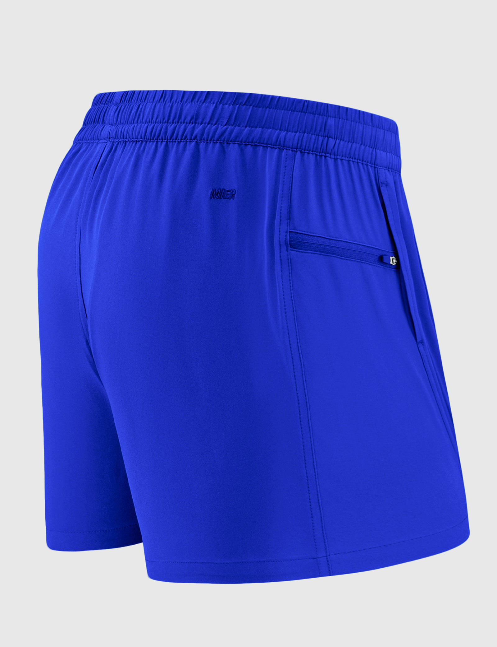 MIER Men's 3 Inch Athletic Running Shorts with Brief Liner Men's Shorts
