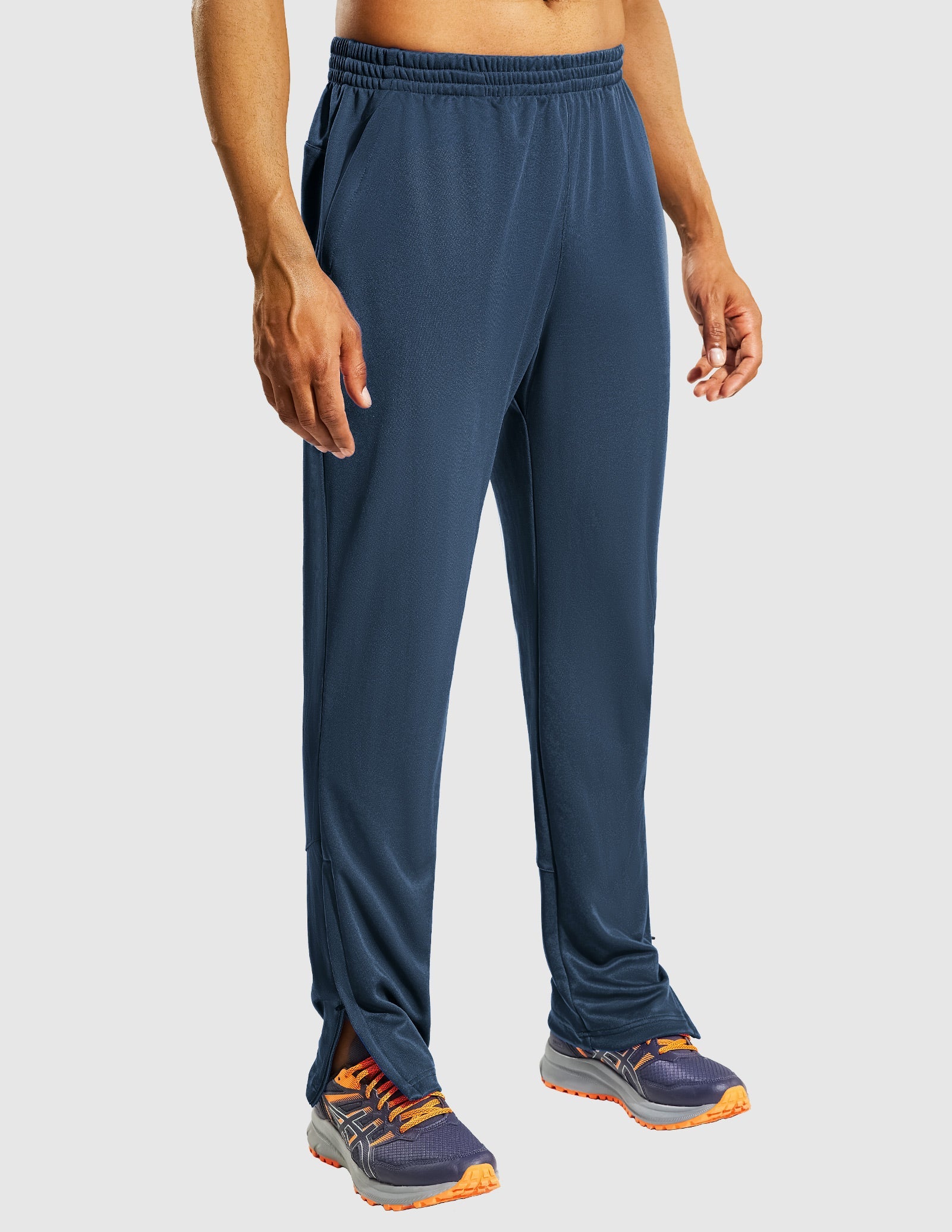 MIER Men’s Running Track Pants – Moisture-Wicking, Stretch Athletic Joggers Men's Train Pants