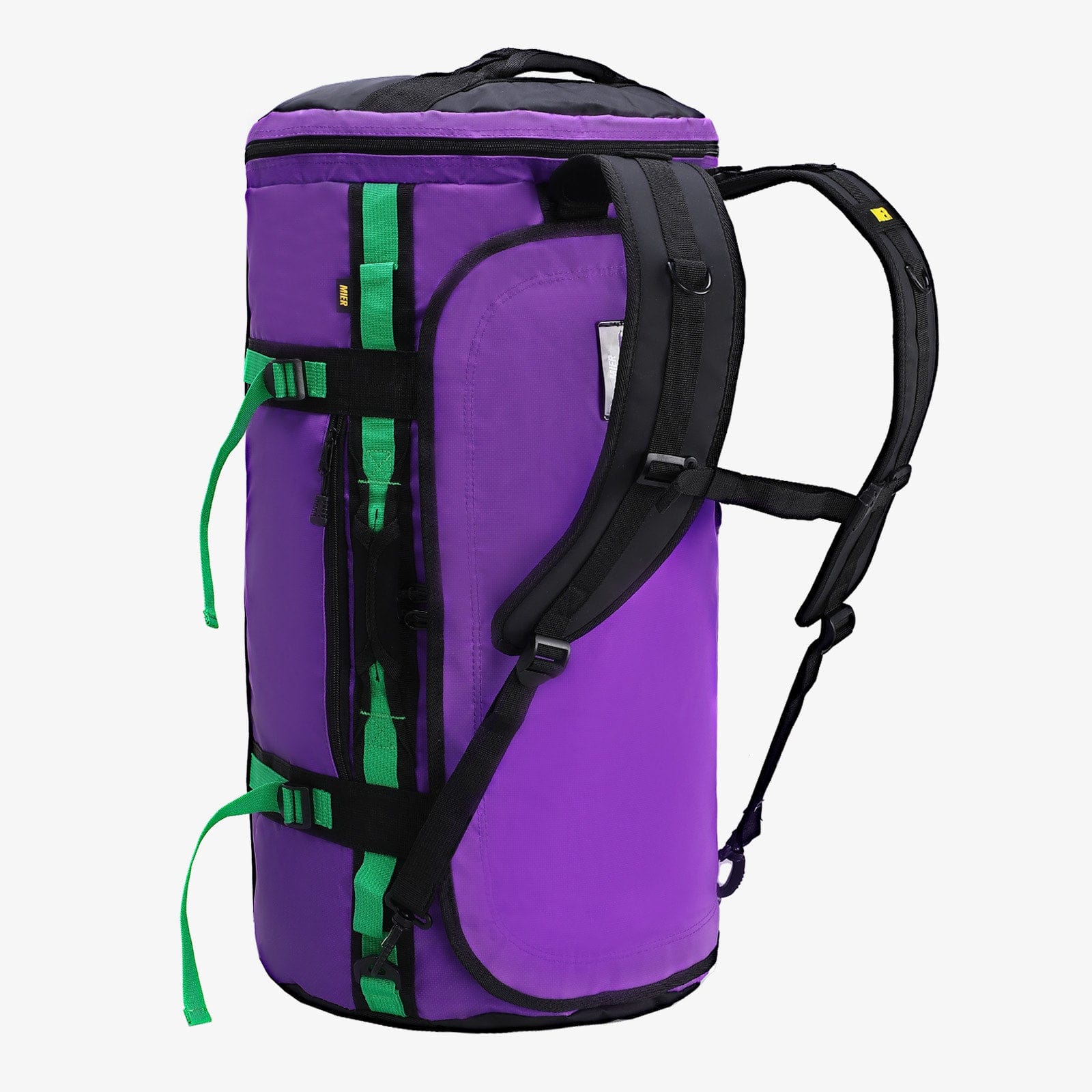 MIER Large Duffel Backpack Bag with Shoe Compartment Backpack Duffel Purple / 45L
