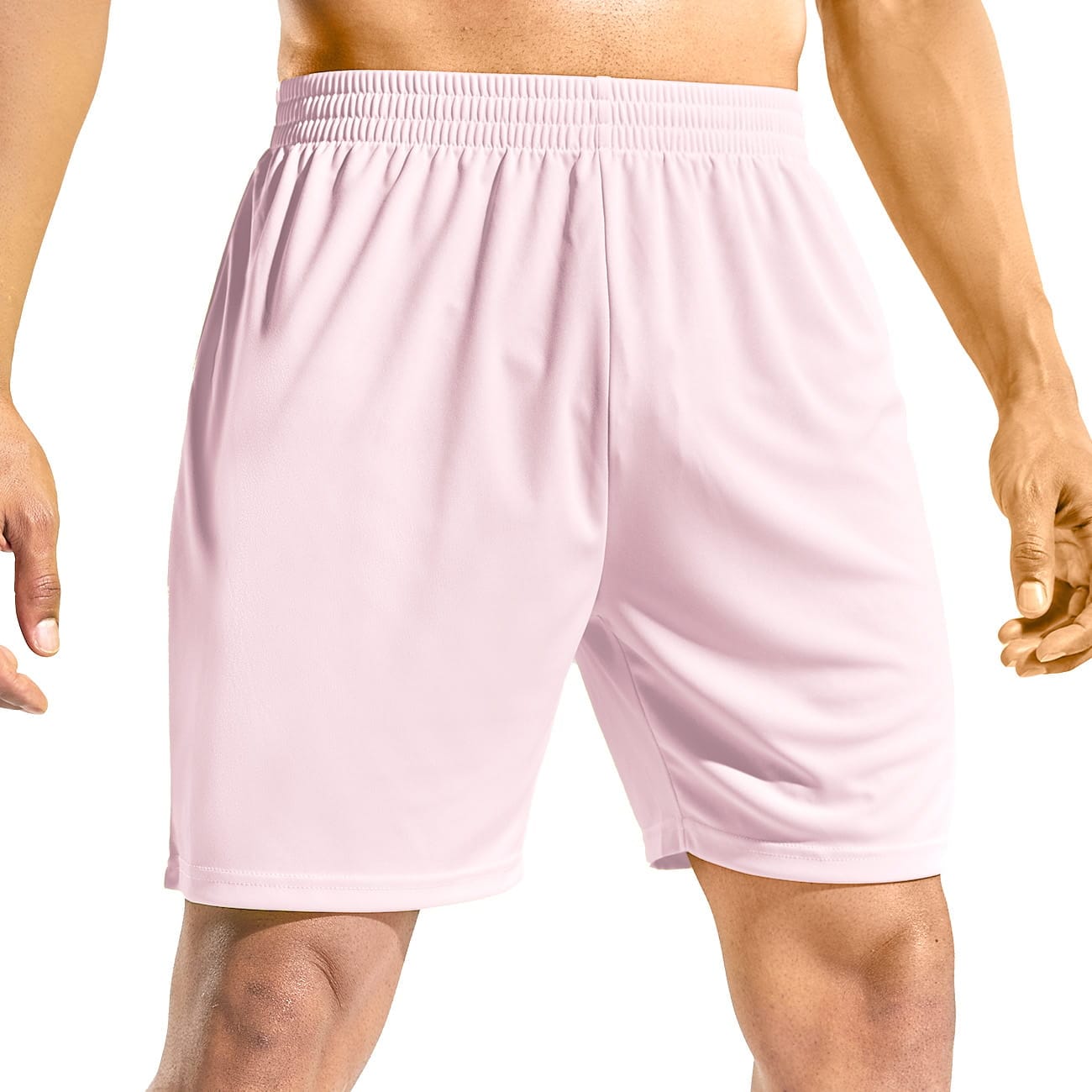 MIER Men Quick-Dry Athletic Running Shorts without Pockets Men's Shorts