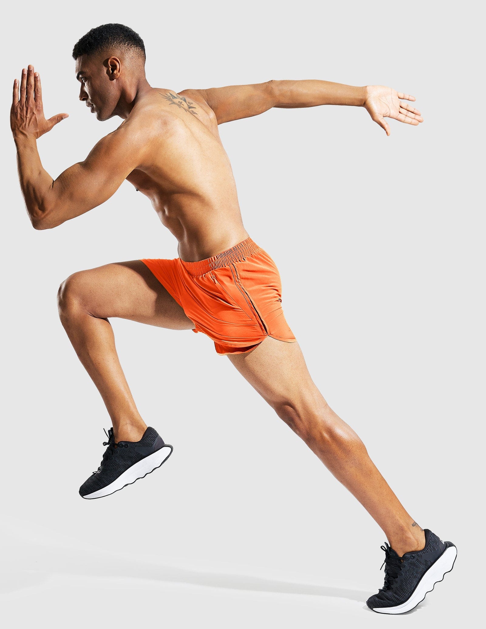 MIER Men‘s 3 Inch Marathon Running Shorts with Liner Men's Shorts