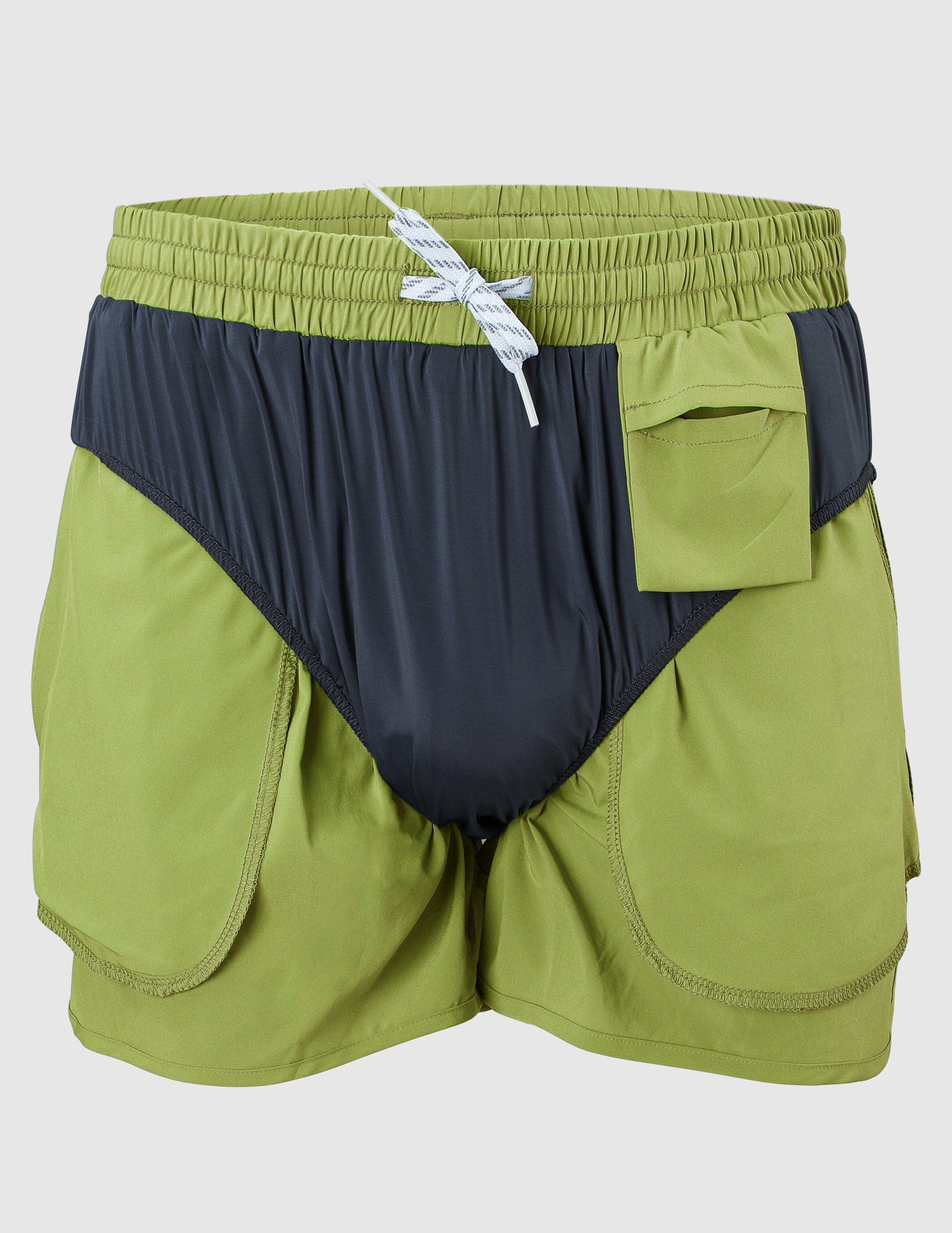MIER Men‘s 3 Inch Marathon Running Shorts with Liner Men's Shorts