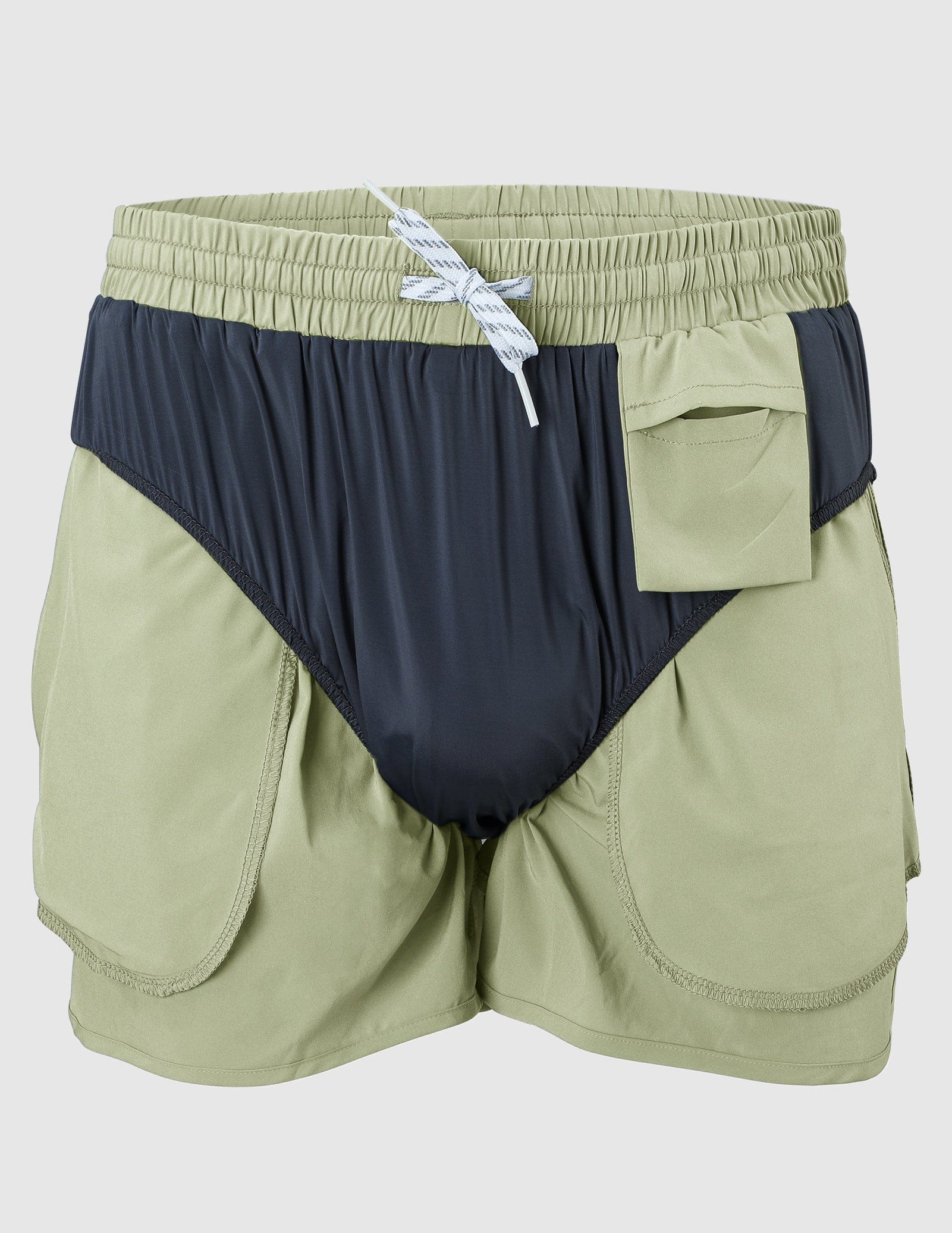 MIER Men‘s 3 Inch Marathon Running Shorts with Liner Men's Shorts