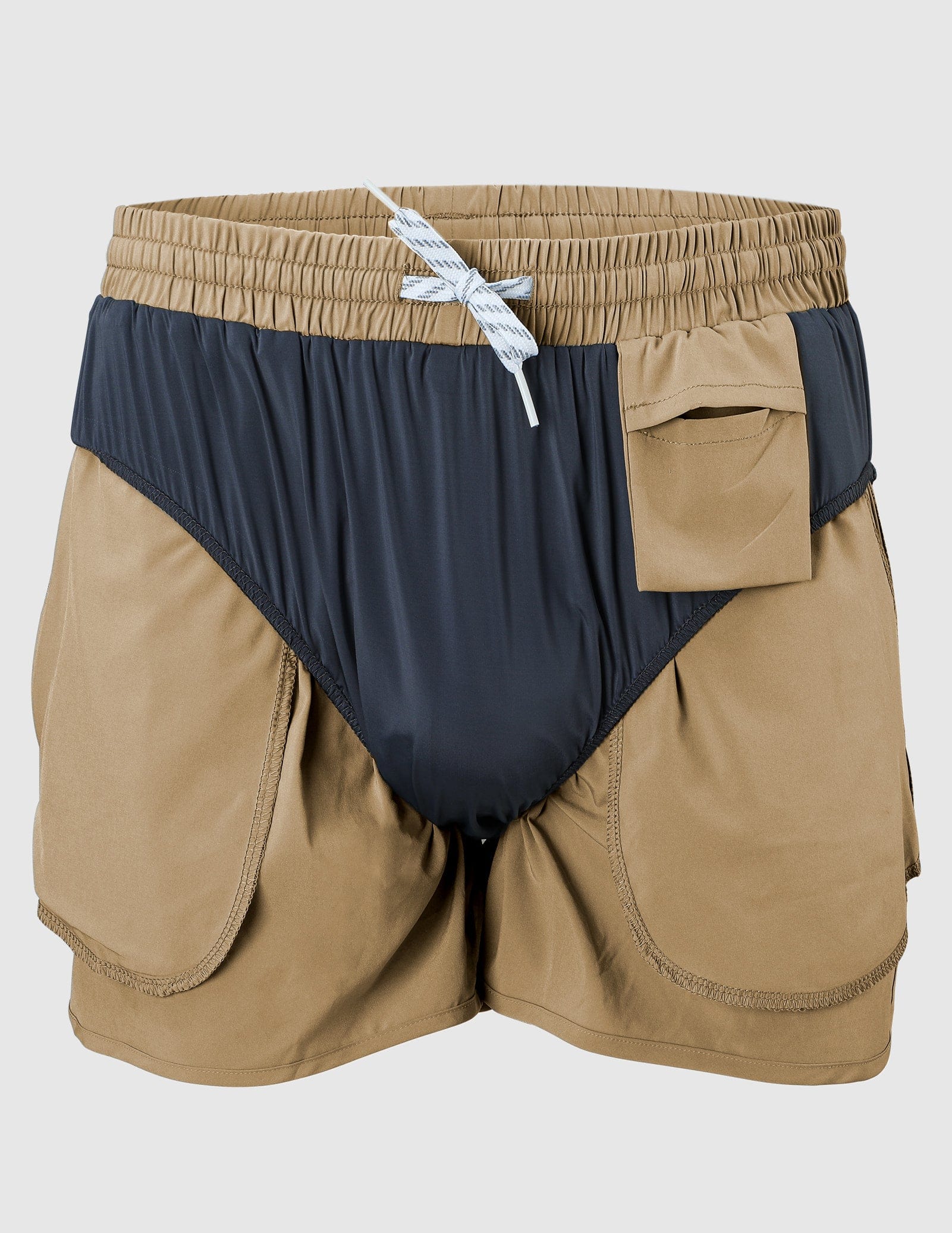 MIER Men‘s 3 Inch Marathon Running Shorts with Liner Men's Shorts