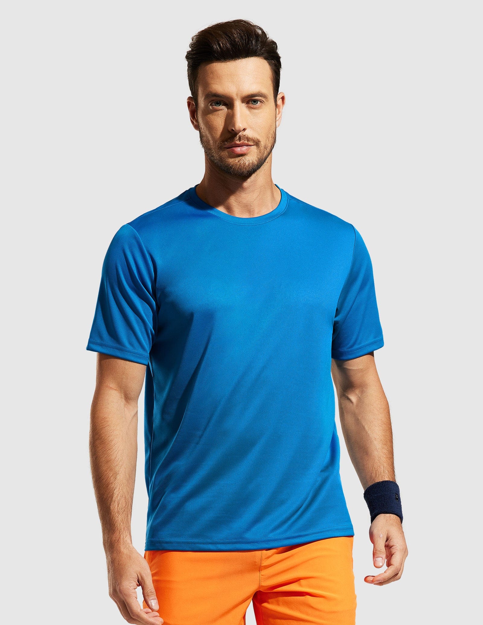 MIER Men's Dry Fit Sports T Shirts Quick Dry Lightweight and Moisture Wicking Men's T-Shirts