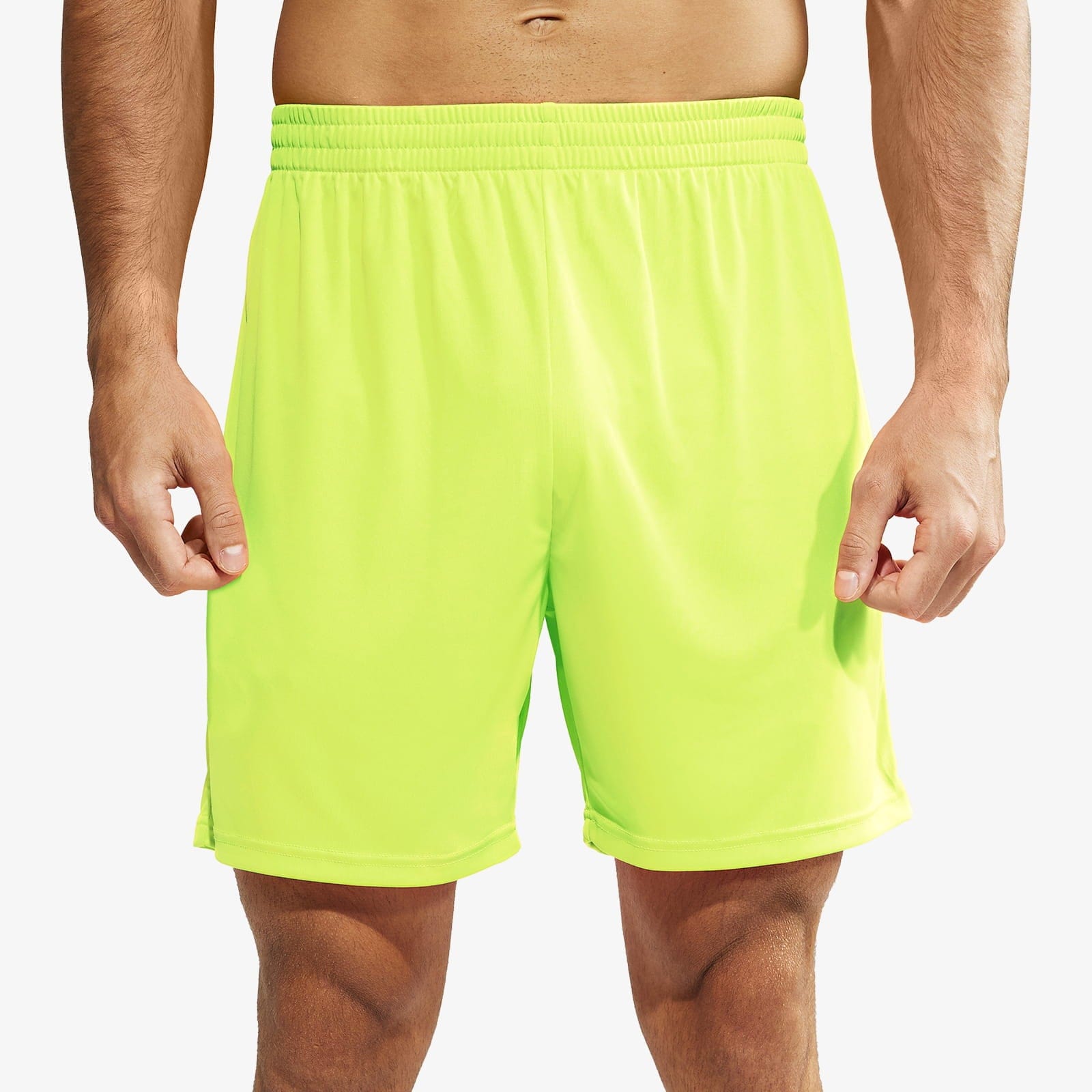 MIER Men Quick-Dry Athletic Running Shorts without Pockets Men's Shorts