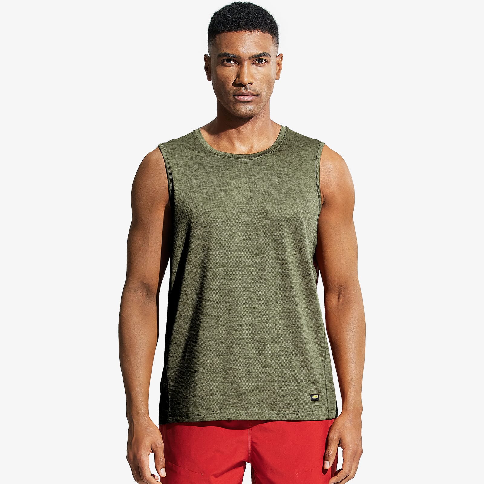 MIER Men's Workout Tank Perfect for Running and High Performance Activities Men's Tank Top