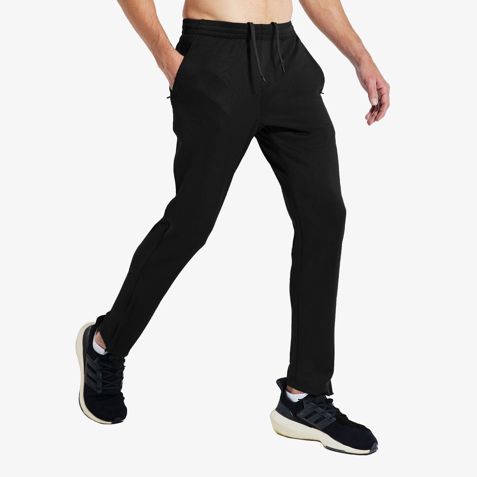 MIER Men's Stretch Athletic Joggers for Running and Gym Men's Train Pants
