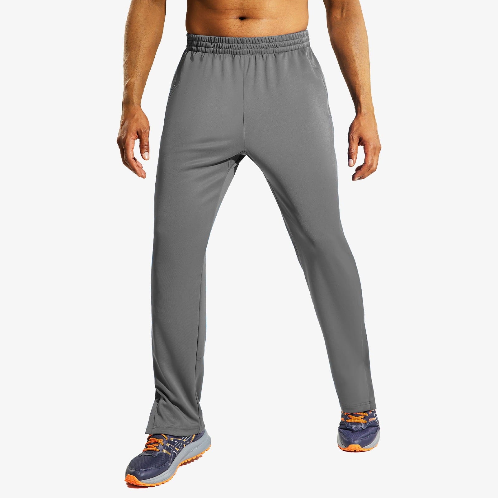 MIER Men's Stretch Athletic Joggers for Running and Gym Men's Train Pants
