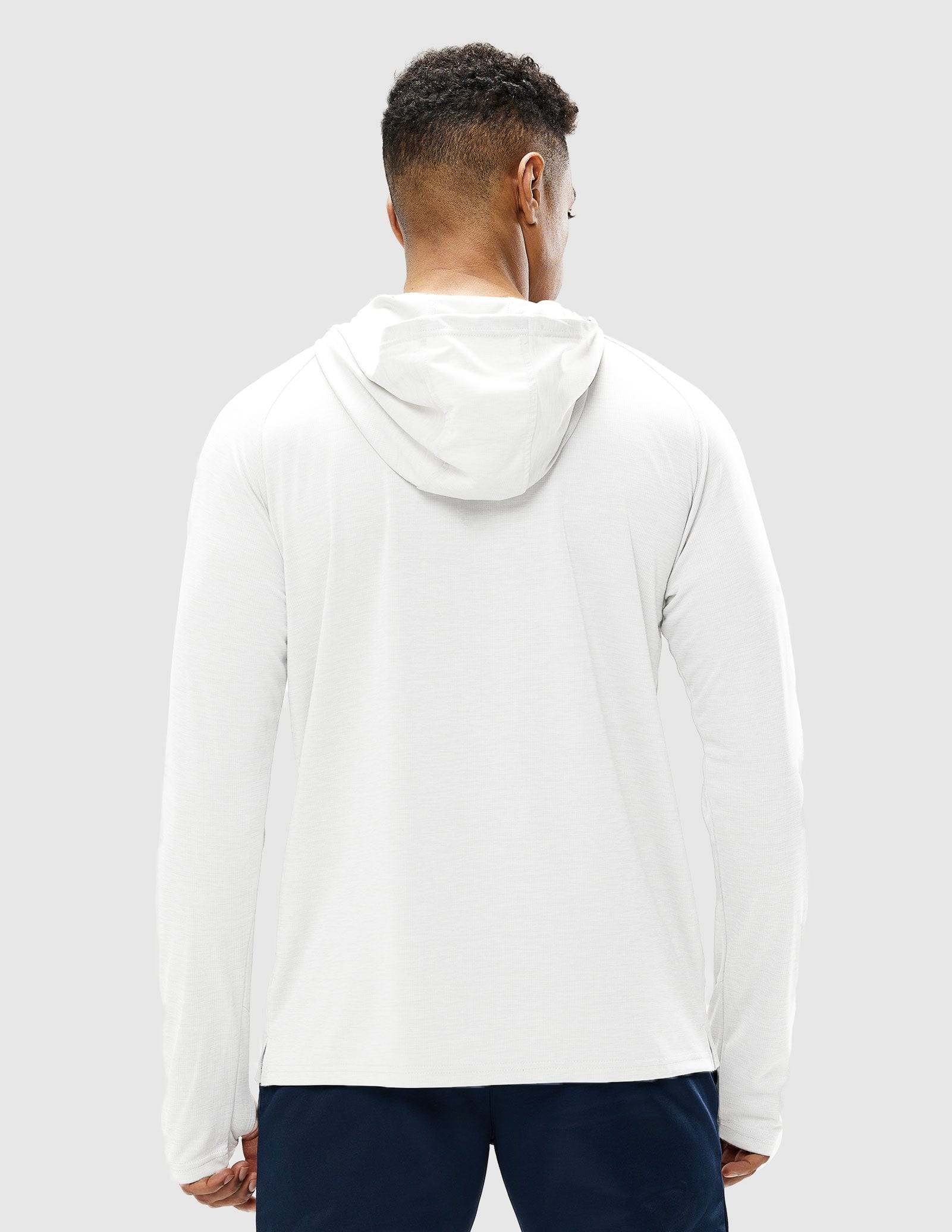 MIER Men's Performance Long Sleeve Hooded Sun Shirt Men's T-Shirts