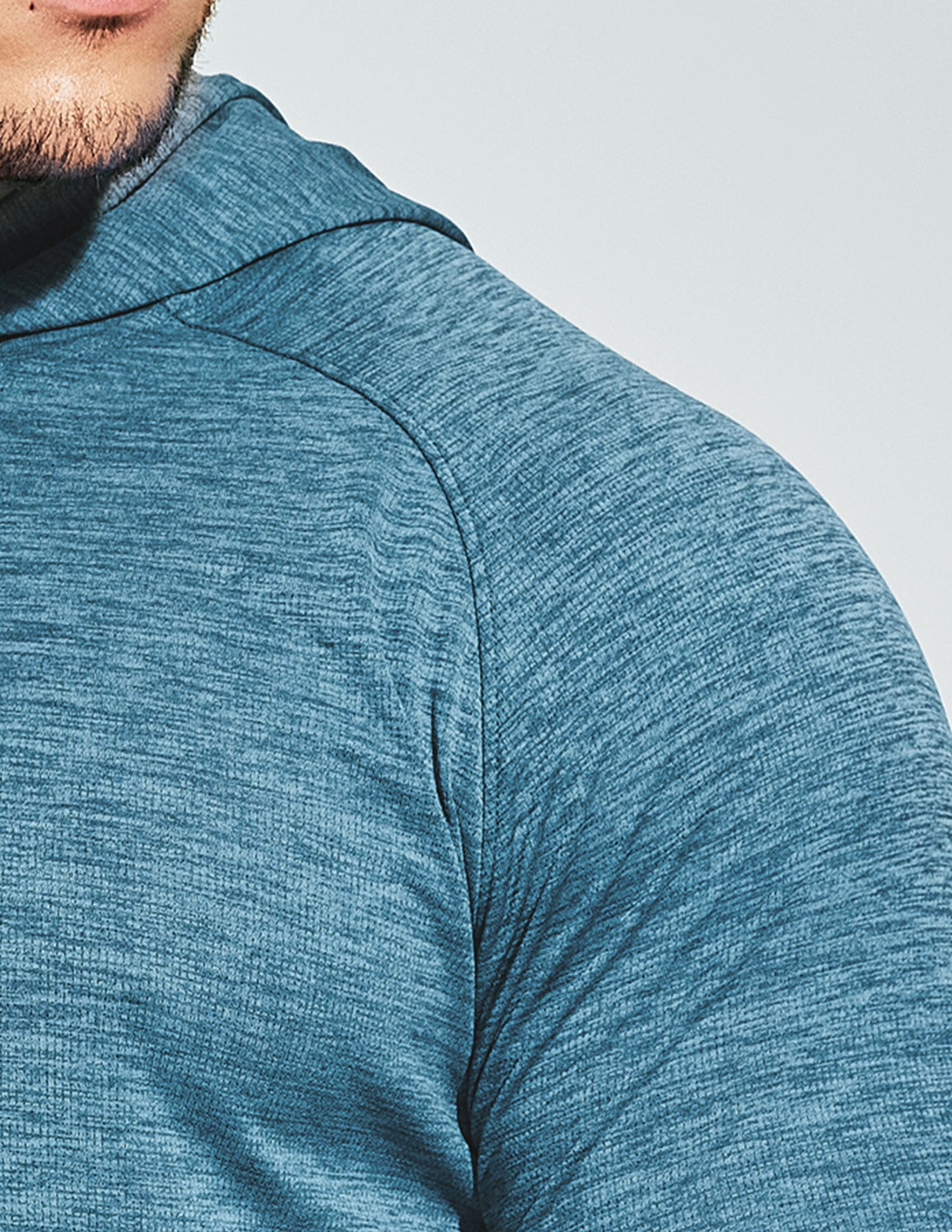 MIER Men's Performance Long Sleeve Hooded Sun Shirt Men's T-Shirts