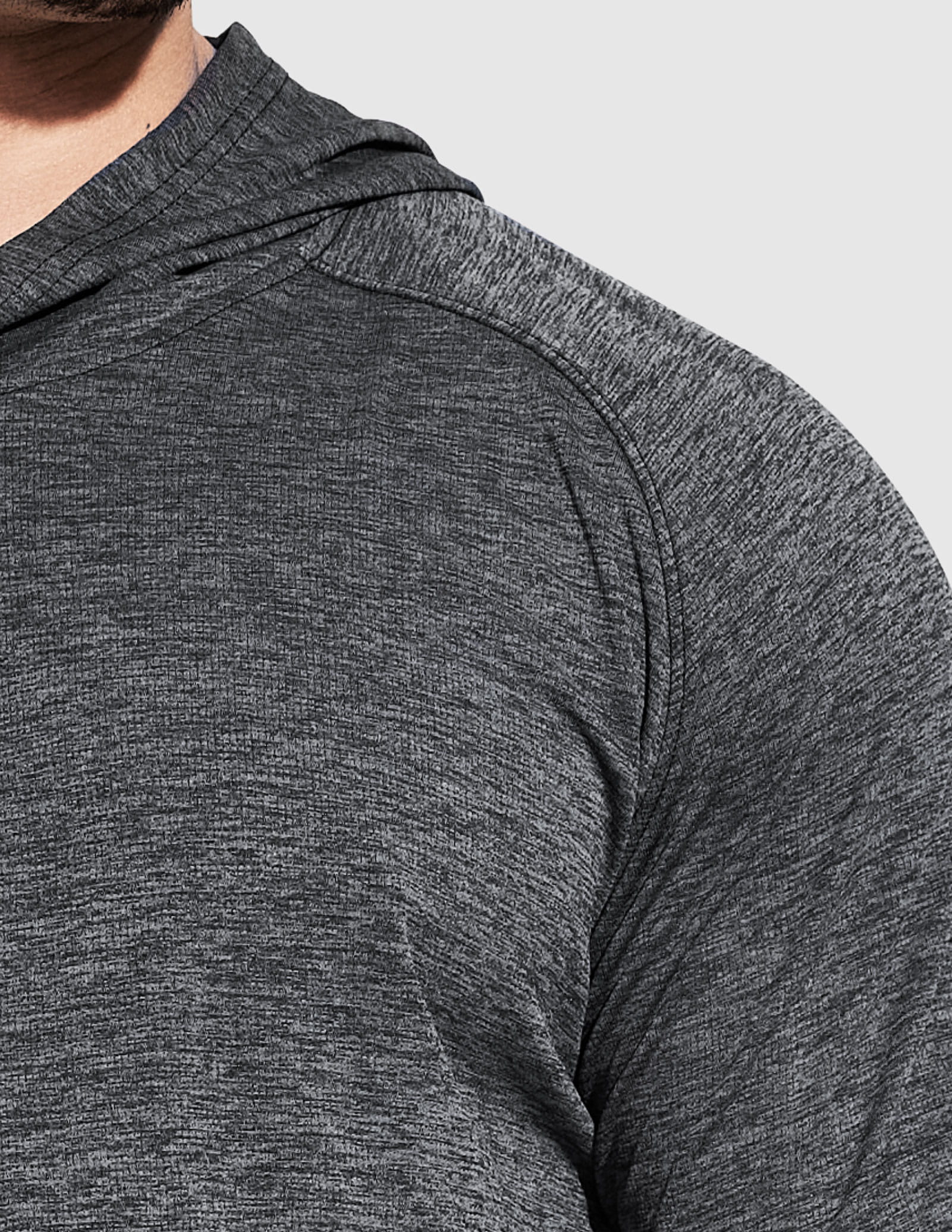 MIER Men's Performance Long Sleeve Hooded Sun Shirt Men's T-Shirts