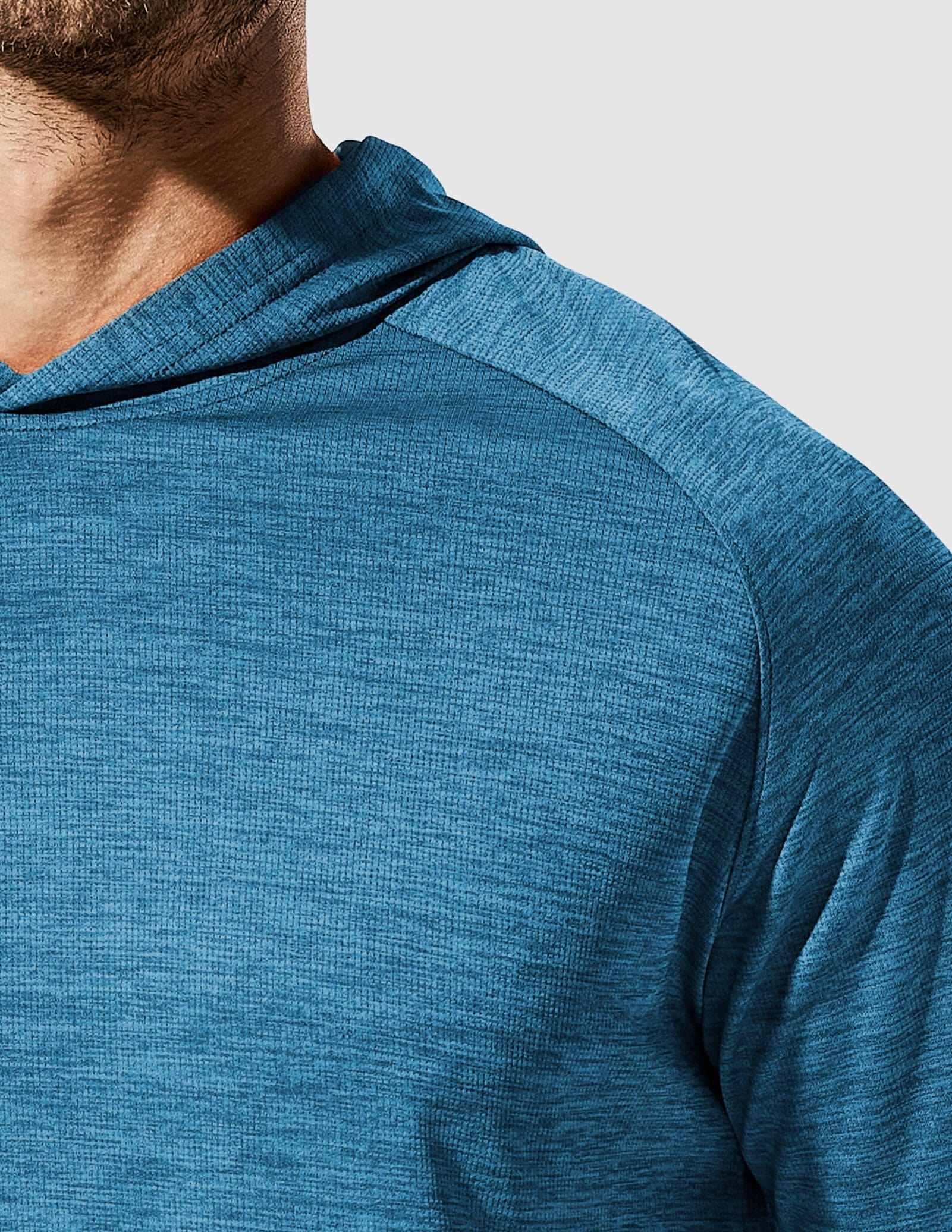 MIER Men's Performance Long Sleeve Hooded Sun Shirt Men's T-Shirts