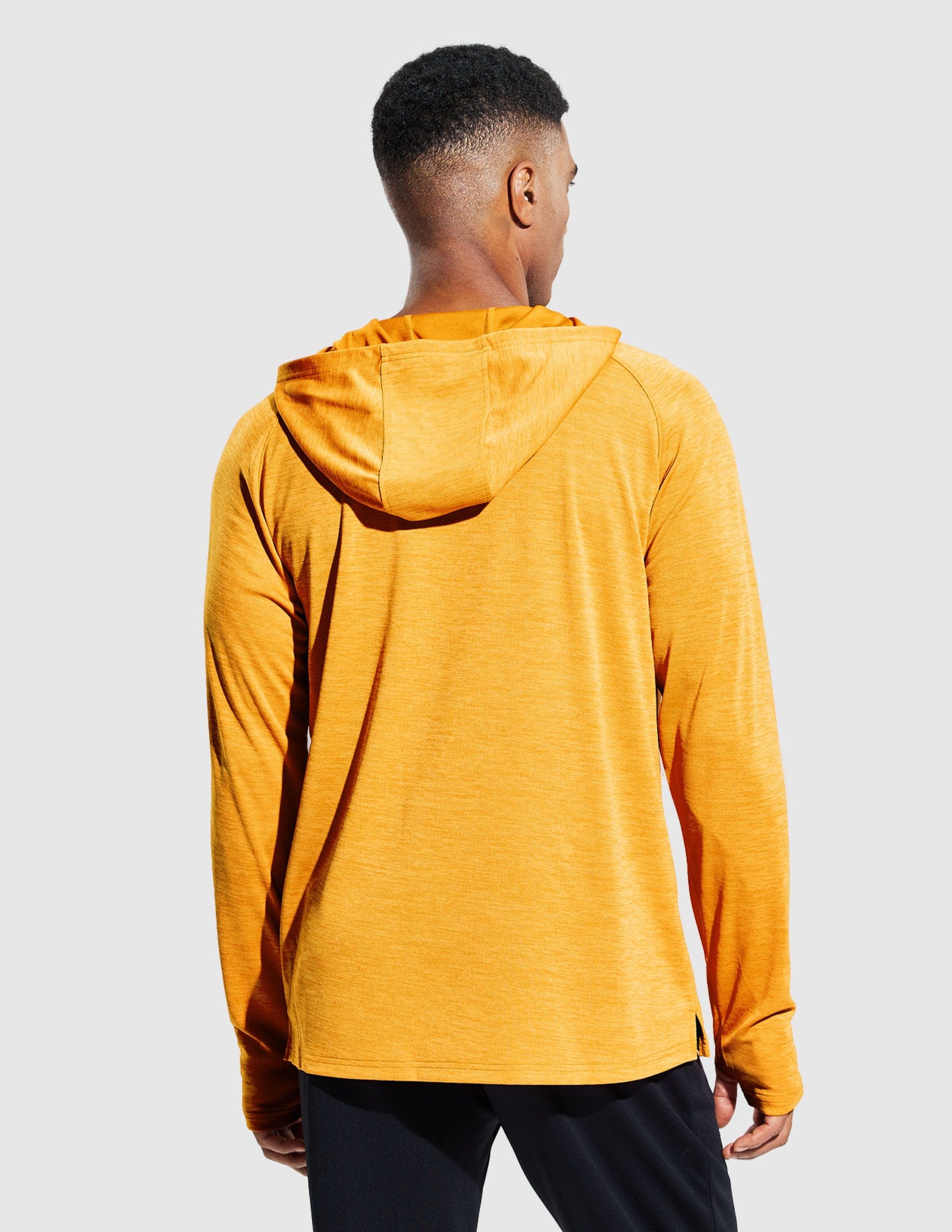 MIER Men's Performance Long Sleeve Hooded Sun Shirt Men's T-Shirts
