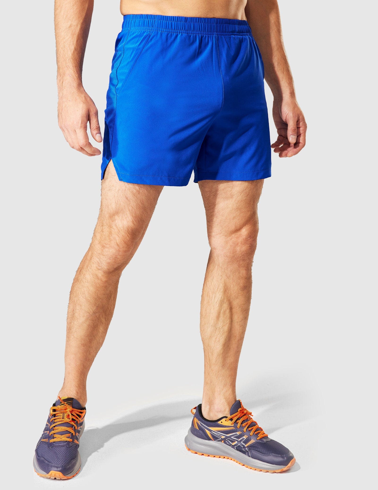 MIER Men's 5 Inch Quick Dry Running Shorts Men's Shorts Royal Blue / XS