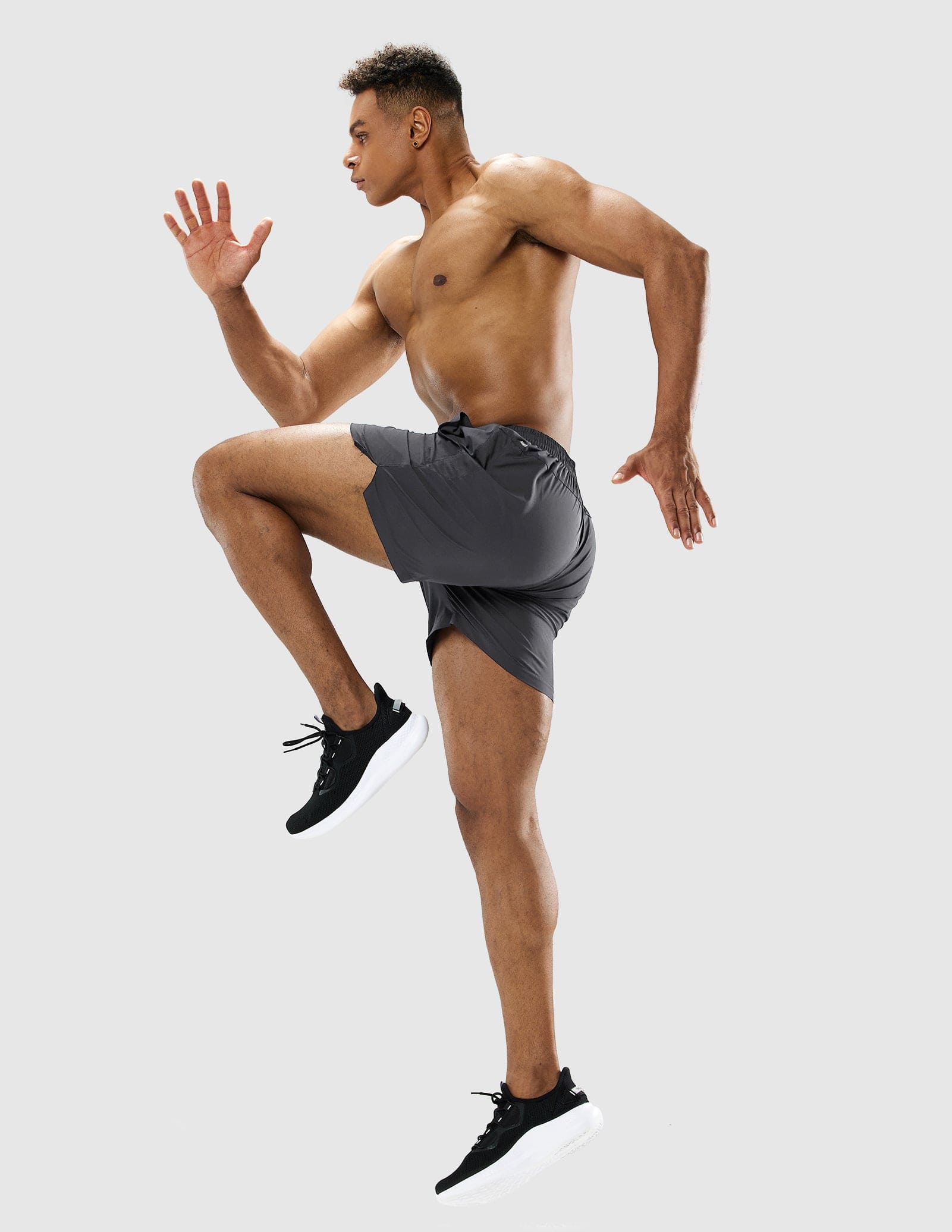 MIER Men's 5 Inch Quick Dry Running Shorts Men's Shorts
