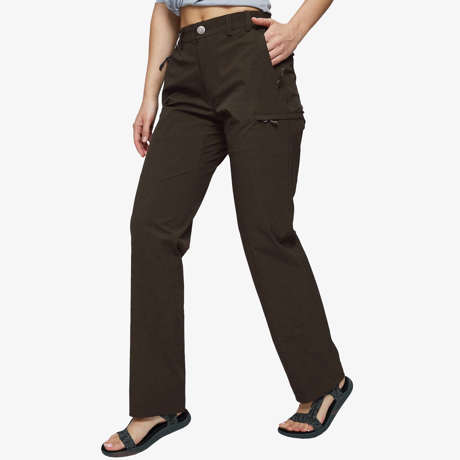 MIER Women Quick Dry Cargo Pants Tactical Hiking Pants Women Hiking Pants