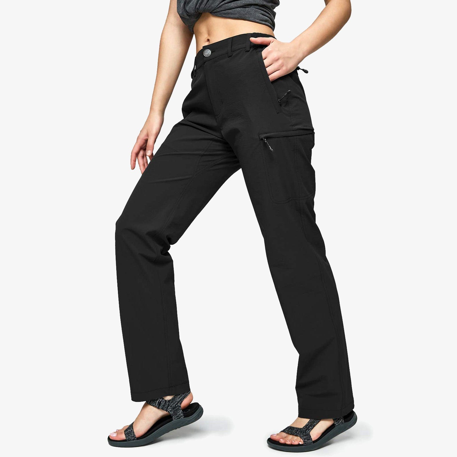 MIER Women Quick Dry Cargo Pants Tactical Hiking Pants Women Hiking Pants